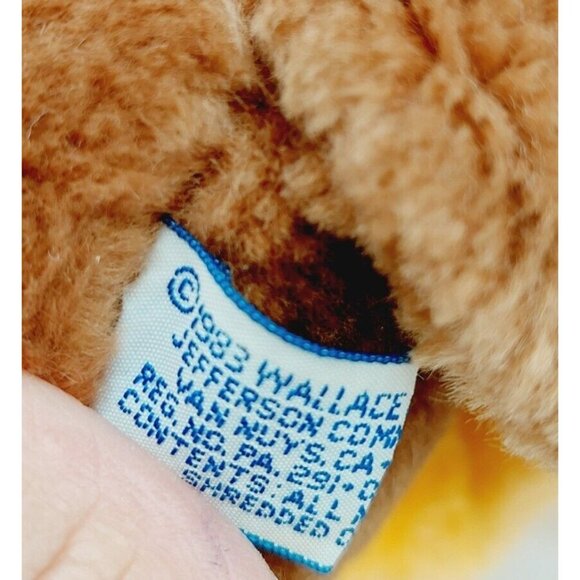 Loon Aviator with Roller Skates Plush Stuffed Animal 15" READ Shoe Comic 1983 - Picture 7 of 10